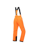 Dětské lyžařské kalhoty s membránou ptx ALPINE PRO LERMONO neon shocking orange