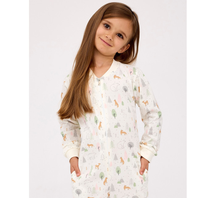 Dívčí overal Cornette Kids Girl 384/177 Forest 86-128