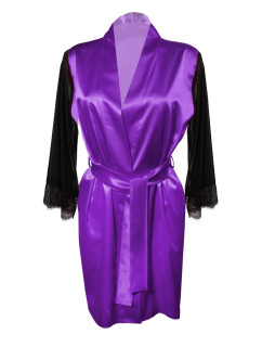 Housecoat model 18227303 Violet - DKaren