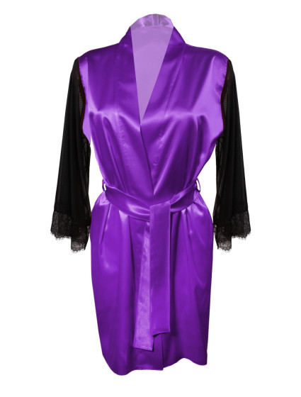 Housecoat model 18227303 Violet - DKaren