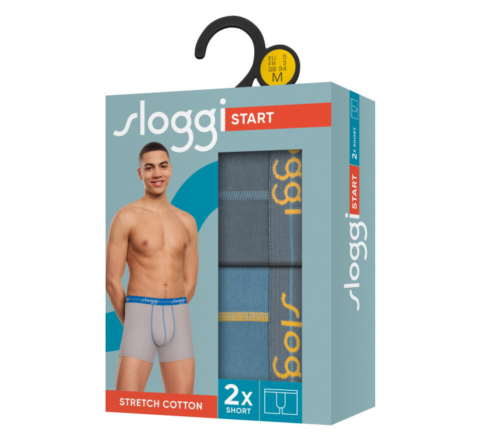 Pánské boxerky SLOGGI MEN START SHORT 2PACK V011