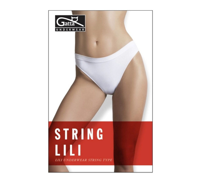 Dámská tanga 1648s Lili beige - GATTA