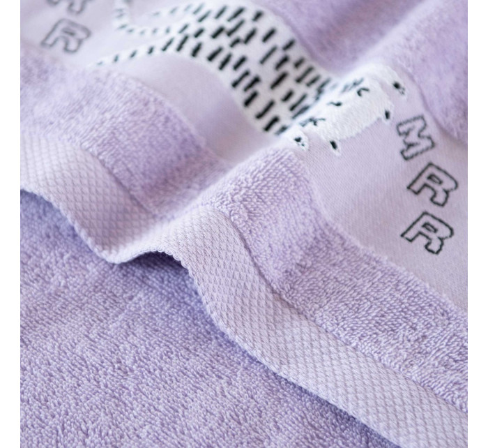 Zwoltex Kids Towel Cats Purple