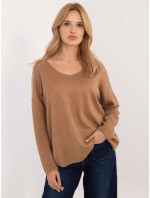 Sweter DHJ SW 17690.21 camelowy