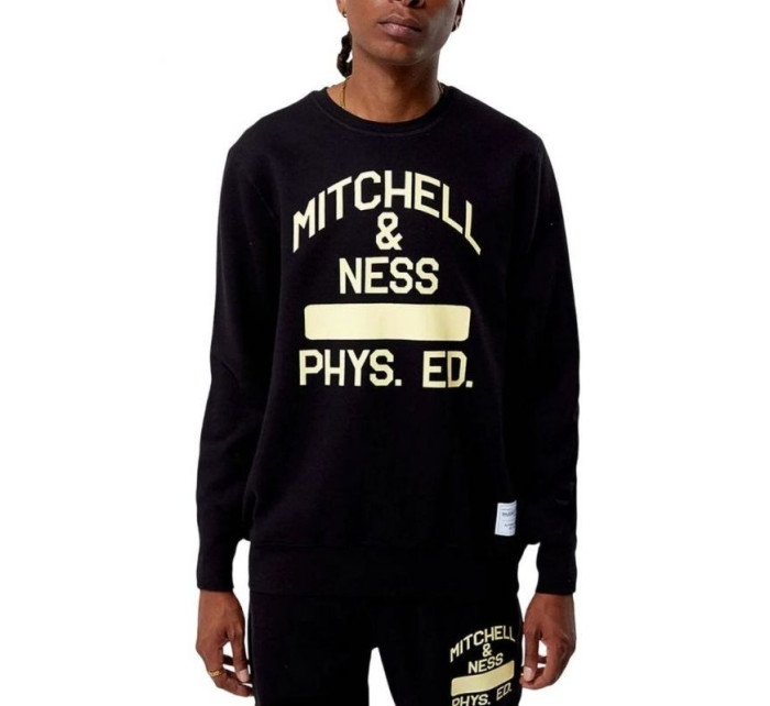 Mitchell & Ness Branded Fashion Graphic Crew Sweatshirt M FCPO5532-MNNYYPPPBLCK pánské