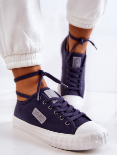 Classic Women's Sneakers BIG STAR JJ274494 Navy Blue