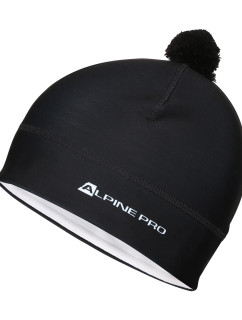 Funkční čepice s bambulí ALPINE PRO ABERE black