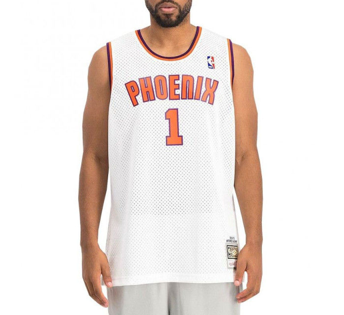 Mitchell & Ness Phoenix NBA Alternate Jersey Suns 2002 Anfernee Hardaway M SMJY4443-PSU02AHAWHIT pánské