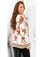 Trendy knitted cardigan to model 19622402 - Style fashion