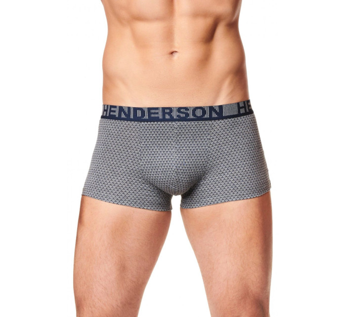 Pánské boxerky 39332 Maze grey - HENDERSON