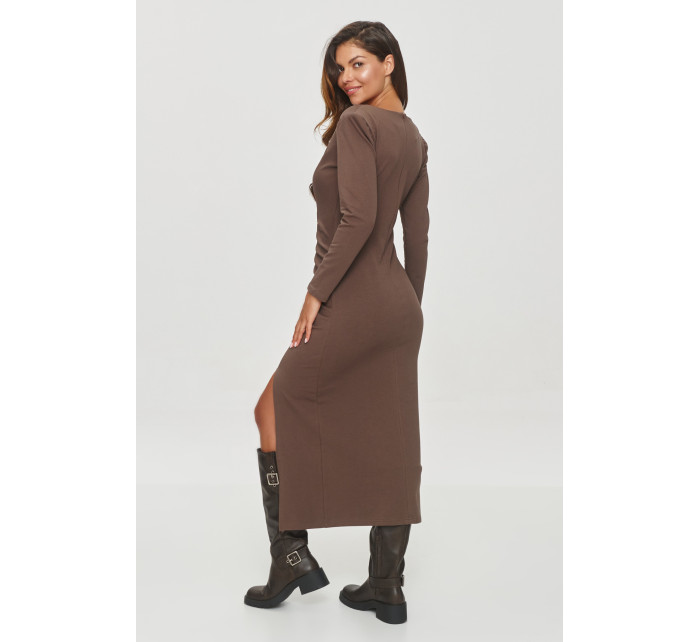 Makadamia Dress M846 Chocolate