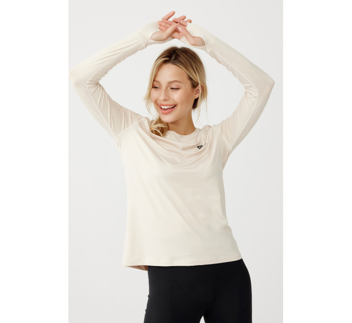 Drsné tričko Radical Fun Ls Beige