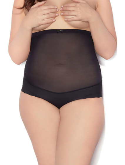 Dámská stahovací tanga Glam string black - MITEX