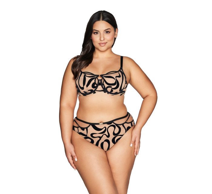 Dámské kalhotky brazilky model 20528181 S3XL Beige - Ava