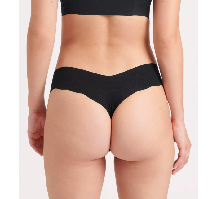 Dámské kalhotky ZERO Modal 2.0 Hipstring - BLACK - černé 0004 - SLOGGI