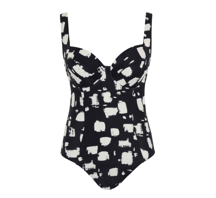 Swimwear Black Sand Balcony Swimsuit black sand print SW1720A