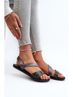 Dámské sandály Ipanema Vibe Sandal Fem Black and Silver