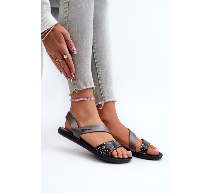 Dámské sandály Ipanema Vibe Sandal Fem Black and Silver