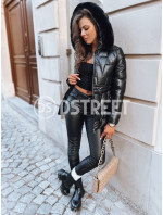 ABIGAIL WARM dámská zimní bunda černá Dstreet TY3734