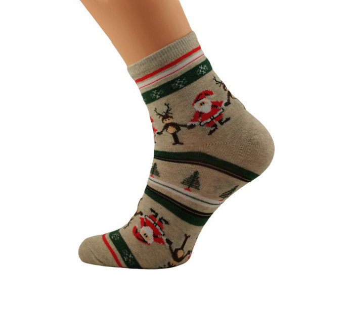 Dámské ponožky Bratex 2988 X-Mass Socks 36-41