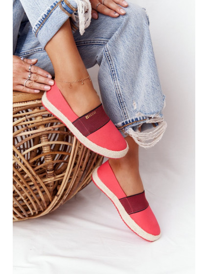 Espadrilles On A Braided Sole Big Star Red