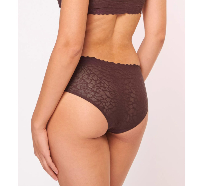 Bokové kalhotky Zero Feel Lace 2.0 Hipster - EBONY BROWN - hnědá 6231 - SLOGGI