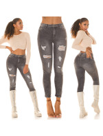 Sexy Musthave Highwaist Push-Up Jeans Used Look