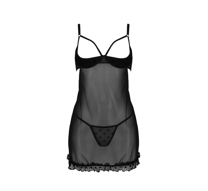 Passion Marina chemise kolor:black