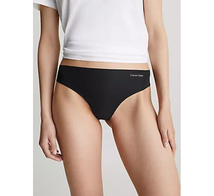 Dámské spodní prádlo 3 PACK THONG (MID-RISE) 000QD5219ENOY - Calvin Klein