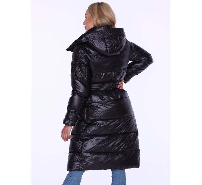 PERSO Coat BLH220019FX Černá barva