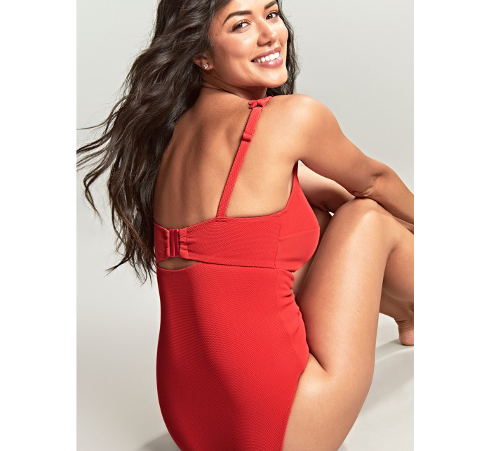 Square Neck Swimsuit red model 20118350 - Swimwear