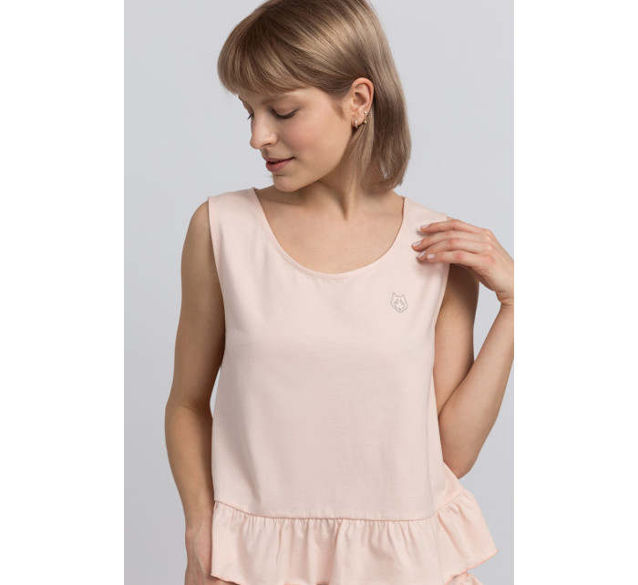 LaLupa Top LA052 Peach