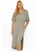 Makadamia Dress M822 Dark Grey