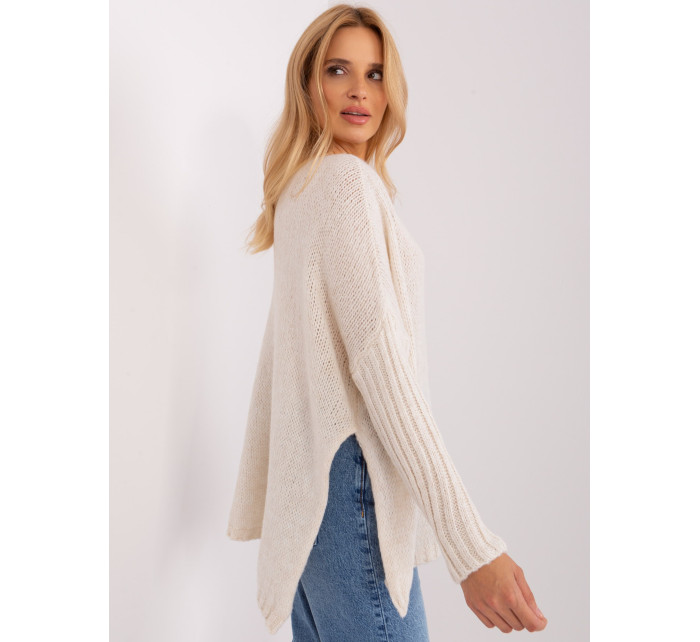 Jumper TW SW BI 559.45 světle béžový