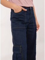 Spodnie jeans model 20614042 granatowy - FPrice