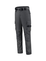 Work Pants Twill Cordura Stretch pracovní kalhoty unisex tmavě šedá