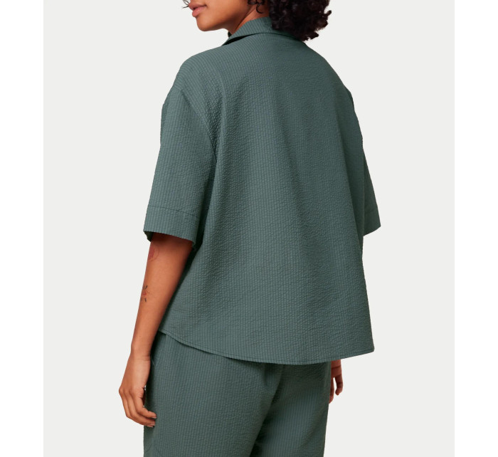 Dámský pyžamový top Boyfriend MyWear S Boxy Shirt 01 - GREEN - zelené 1568 - TRIUMPH