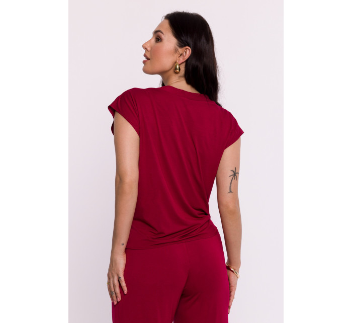 Halenka model 19746311 Maroon - BeWear