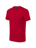 Action Vneck tričko pánské model 20642633 red - MALFINI, a.s.