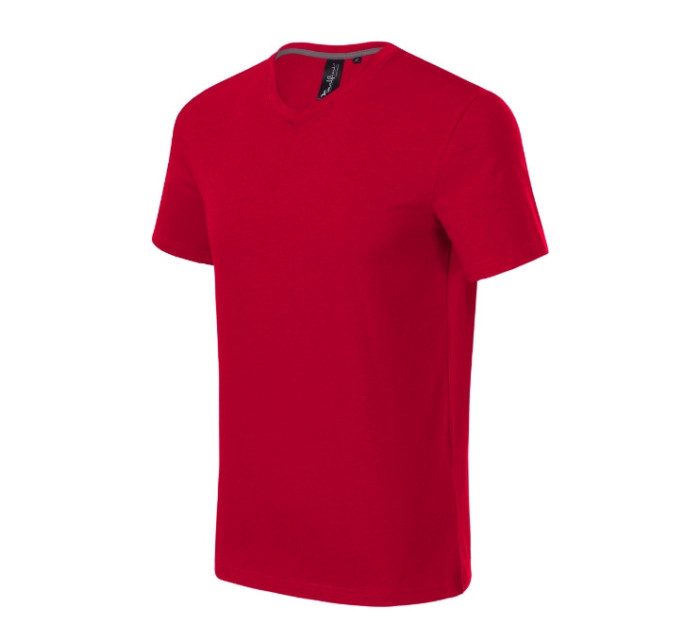 Action Vneck tričko pánské model 20642633 red - MALFINI, a.s.