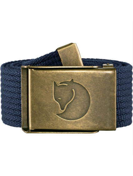 Dámský/pánský opasek Fjällräven Canvas Brass Belt 4 cm F77297-555