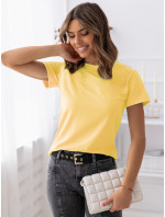 MAYLA II dámské tričko, světle žluté Dstreet RY1742z