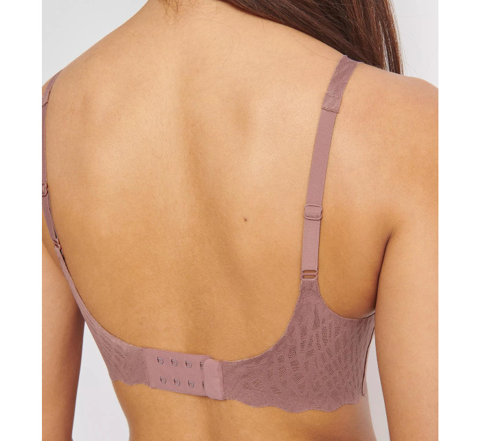 Dámská podprsenka ZERO Feel Bliss Soft bra - BROWN - hnědá 1141 - SLOGGI