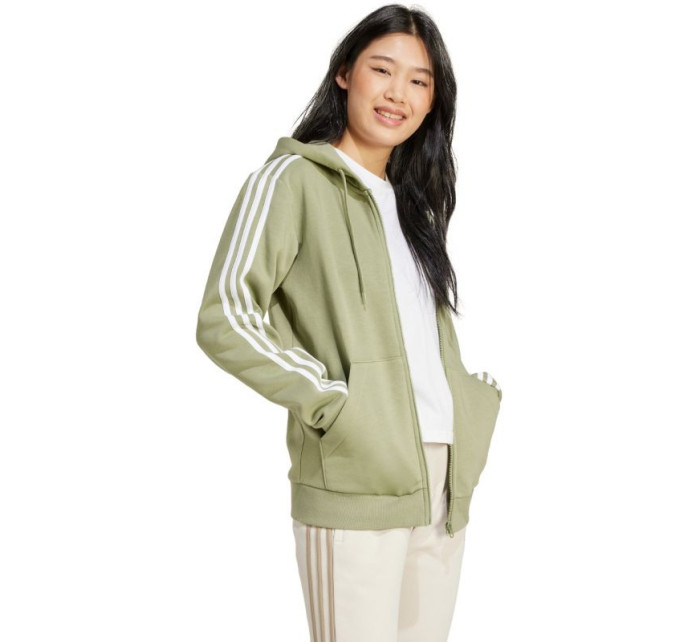 Mikina adidas Essentials 3-Stripes Full-Zip Fleece W JP2352