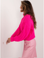 Sweter BA SW model 20280551 fluo różowy - FPrice