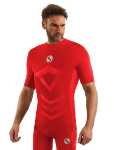 Sesto Senso Thermo Top Short CL39 Red